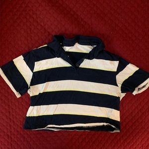 Striped crop top_GARAGE